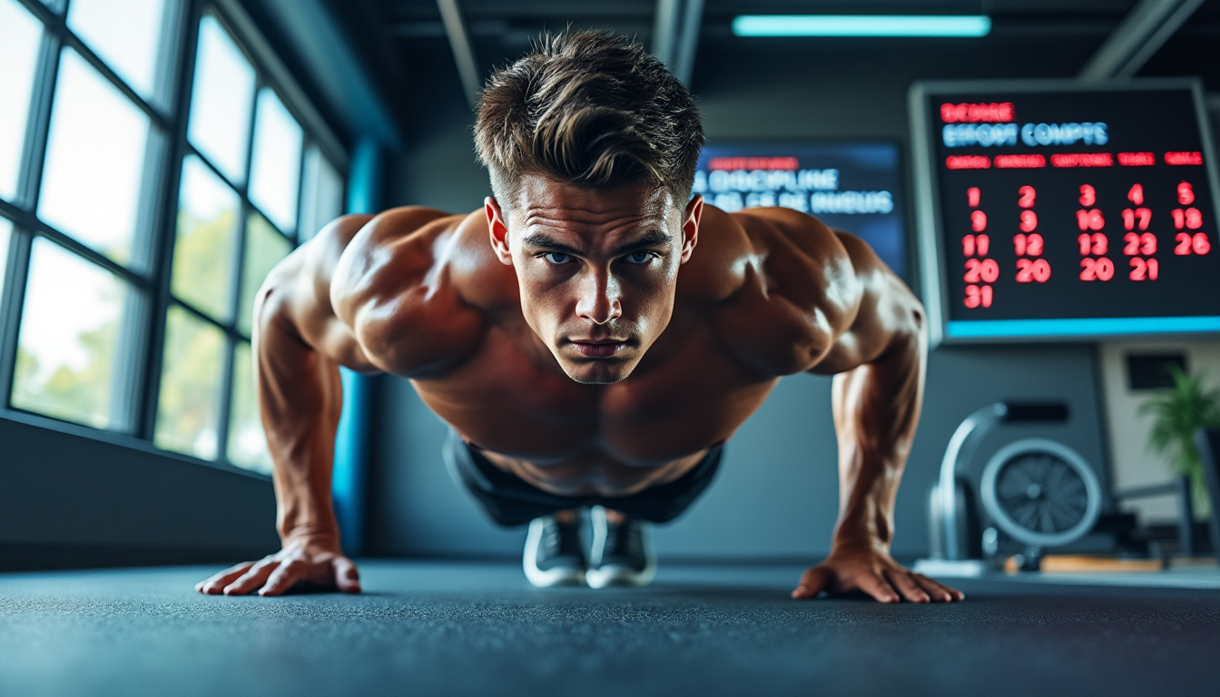 relevez le défi des pompes ! découvrez combien de pompes vous pouvez réaliser en un mois et améliorez votre force et votre endurance. suivez nos conseils et astuces pour maximiser vos performances et atteindre vos objectifs sportifs.