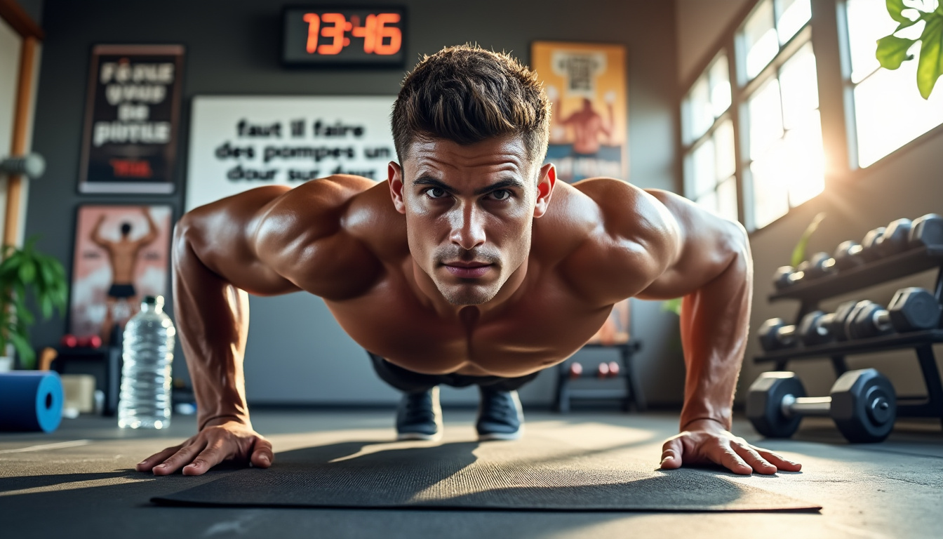 découvrez les bienfaits et les inconvénients de faire des pompes un jour sur deux. cet article répond à vos questions sur la fréquence optimale d'entraînement pour maximiser vos résultats, tout en évitant les blessures. idéal pour les amateurs de fitness et les débutants cherchant à améliorer leur routine d'exercice.