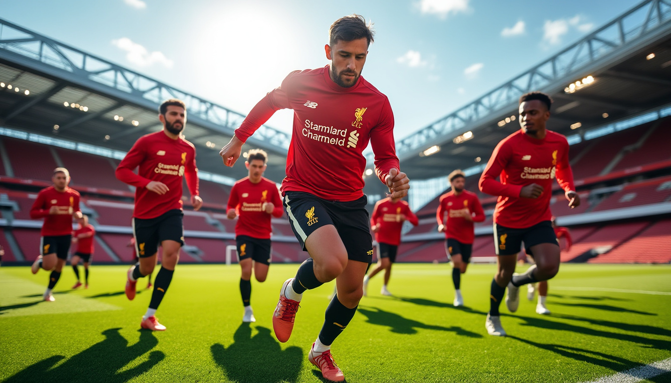 liverpool évalue l'état de forme de diogo jota avant d'affronter brentford dans un match crucial. découvrez les dernières nouvelles sur la condition physique du joueur et son impact potentiel sur la rencontre.