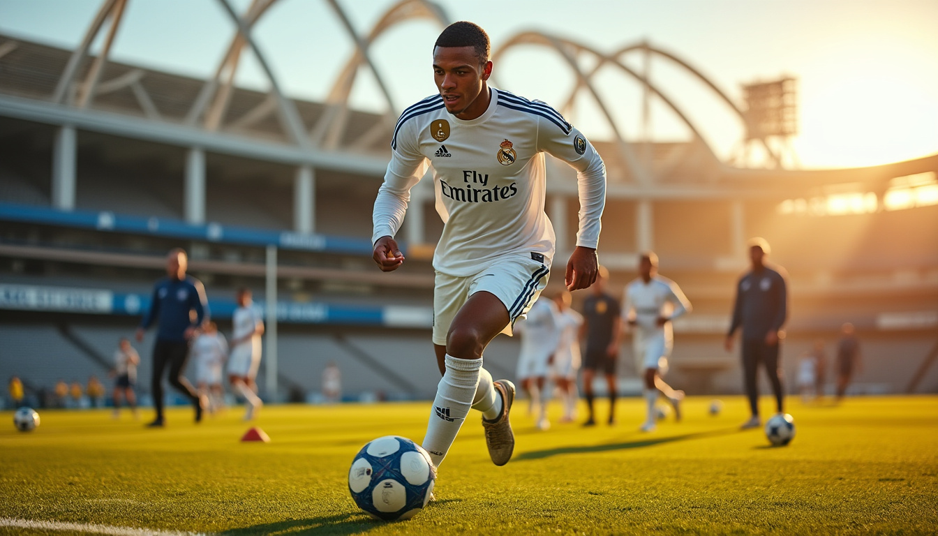 découvrez comment kylian mbappé, star du real madrid, a transformé son parcours avec un renouveau physique éclatant. analysez ses entraînements, ses stratégies et les impacts sur sa performance sur le terrain.