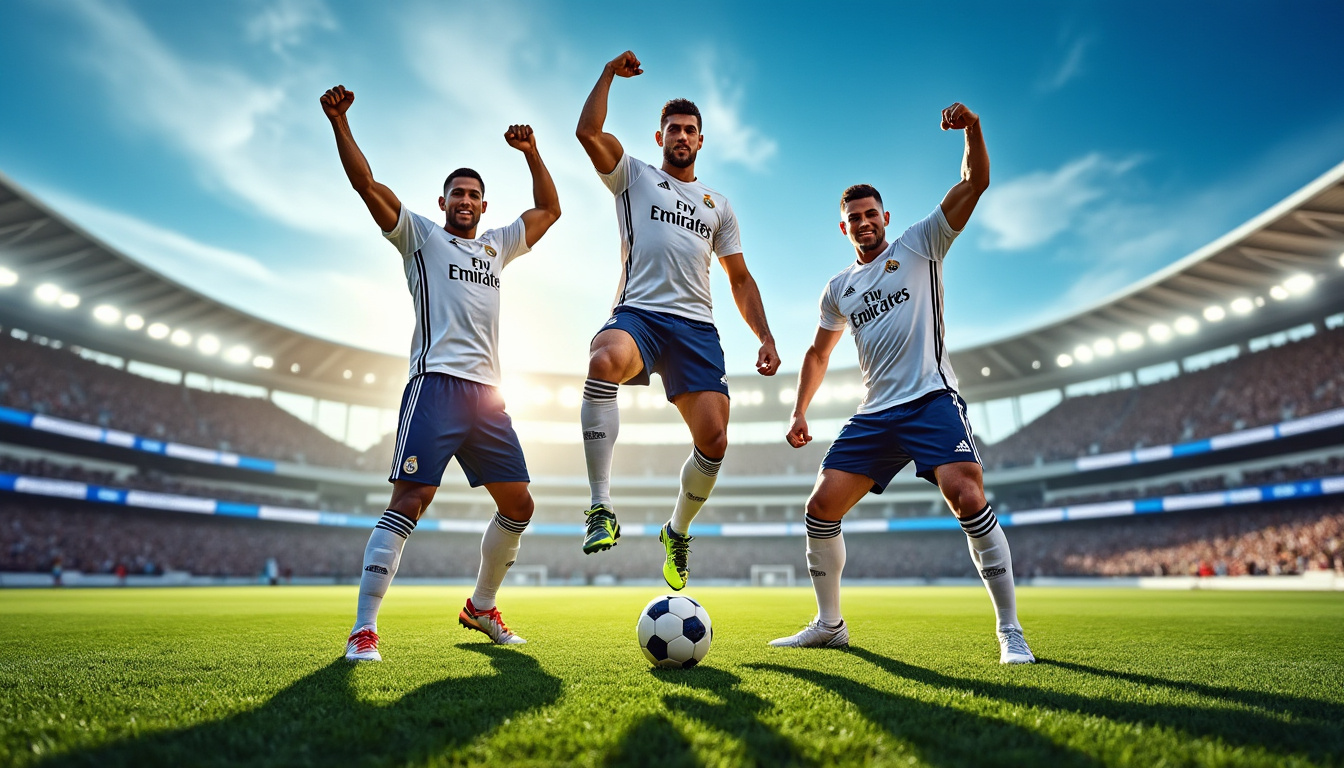 découvrez les trois athlètes en pleine forme physique du real madrid, révélés par le personnel du club. plongez dans l'univers des performances sportives exceptionnelles et des secrets de préparation des stars du football.