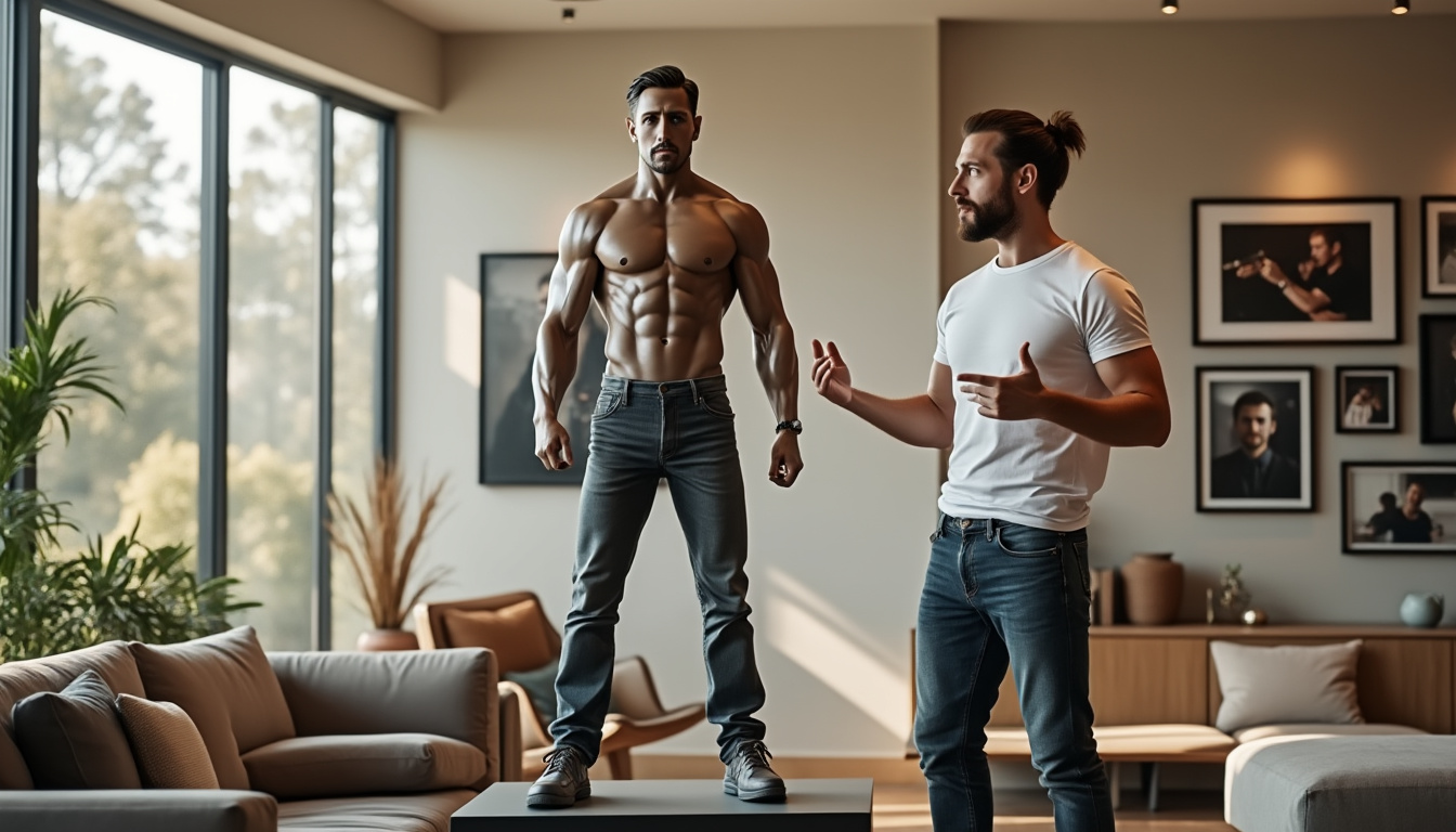 découvrez l'univers fascinant de l'obsession masculine pour les pectoraux à travers le prisme du titre provocateur 'vivre aux côtés d'une copie de ryan gosling'. analysez les raisons de cette idolâtrie et son impact sur les relations et l'image de soi.