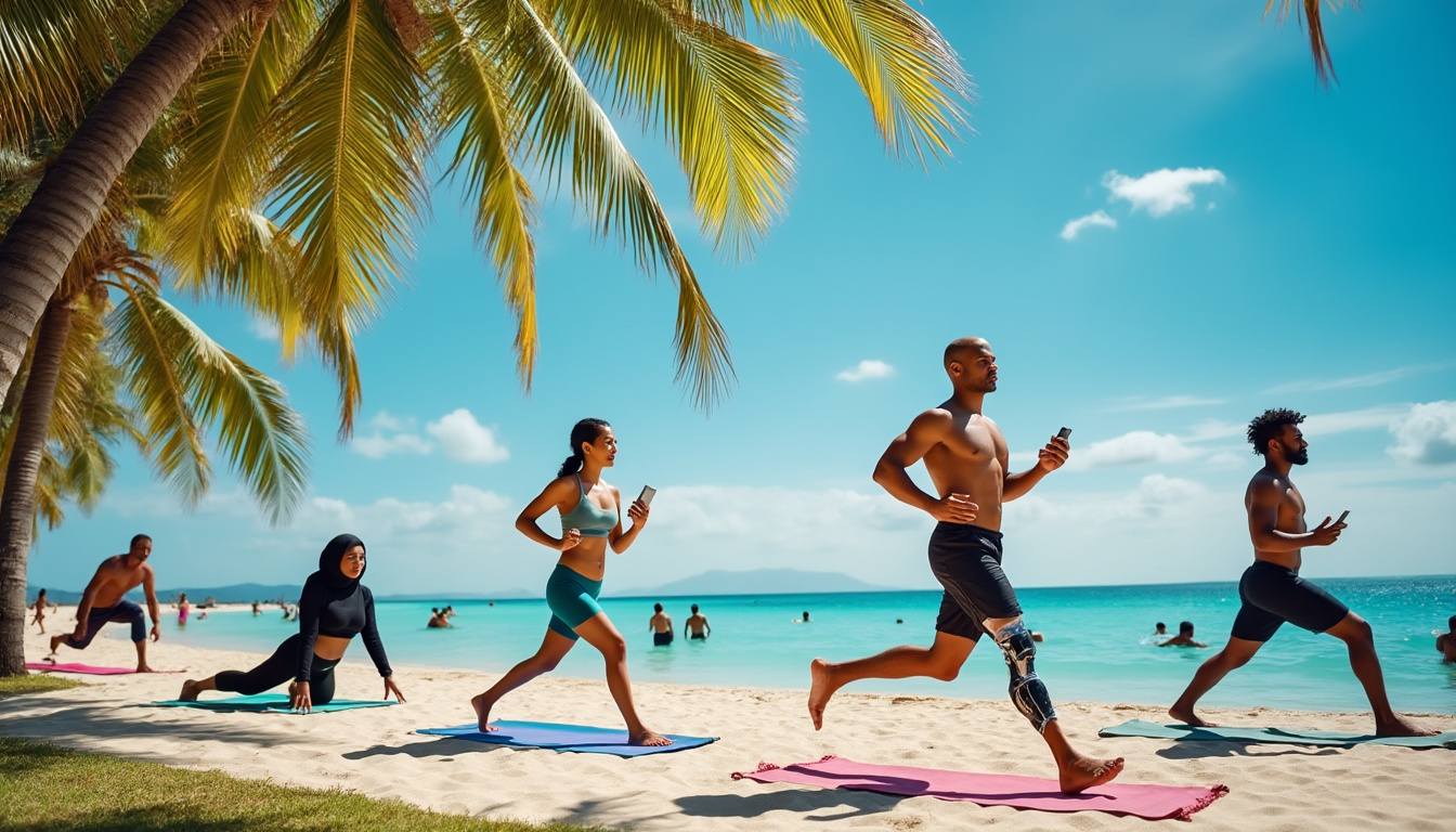 découvrez comment vous muscler même en vacances grâce à notre sélection des 9 meilleures applications d'entraînement. préparez-vous à sculpter votre corps facilement où que vous soyez !